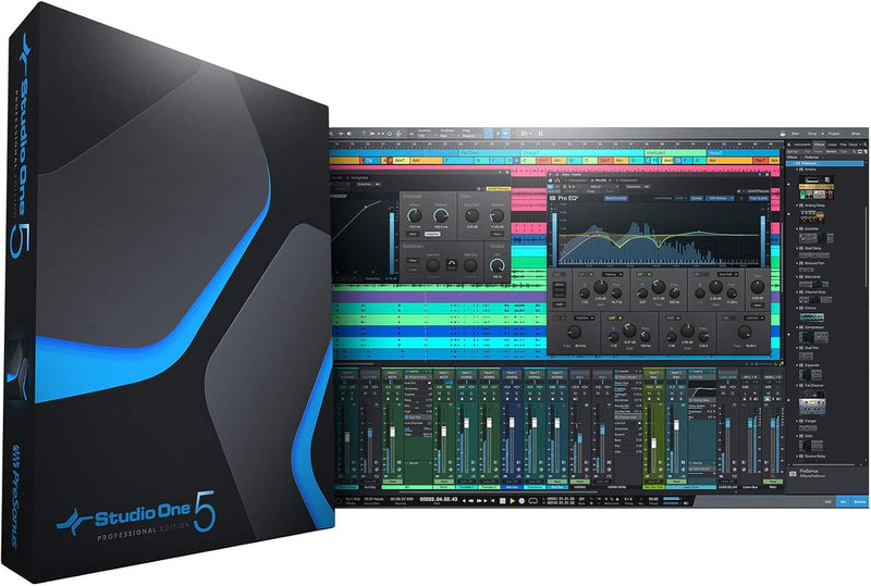 PreSonus Studio One 5 Professional (Karte Herunterladen), komponieren, aufnehmen, produzieren, misch