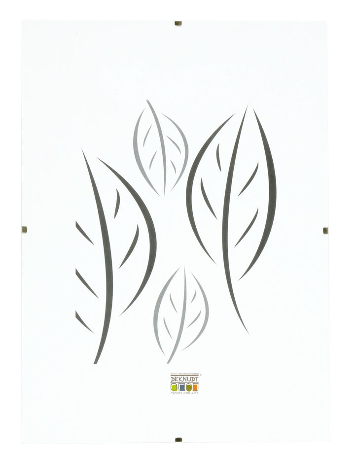 Deknudt Frames S200M9-40.0X60.0 Bilderhalter, Rahmenlos, matt, 62 x 42 x 1,5 cm 40 x 60 cm Durchsich