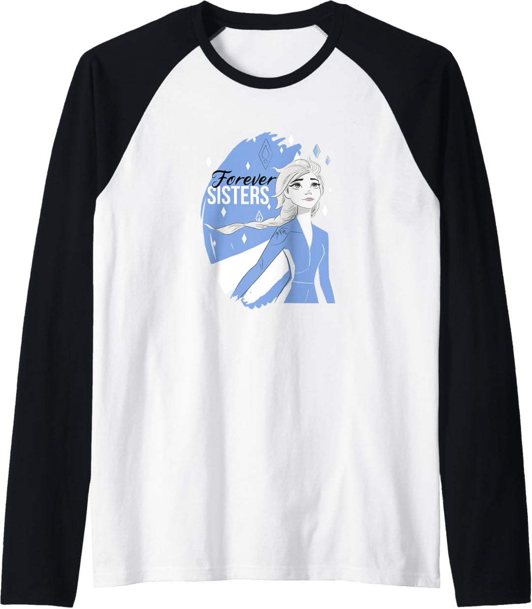 Disney Frozen 2 Elsa Forever Sisters Portrait Raglan