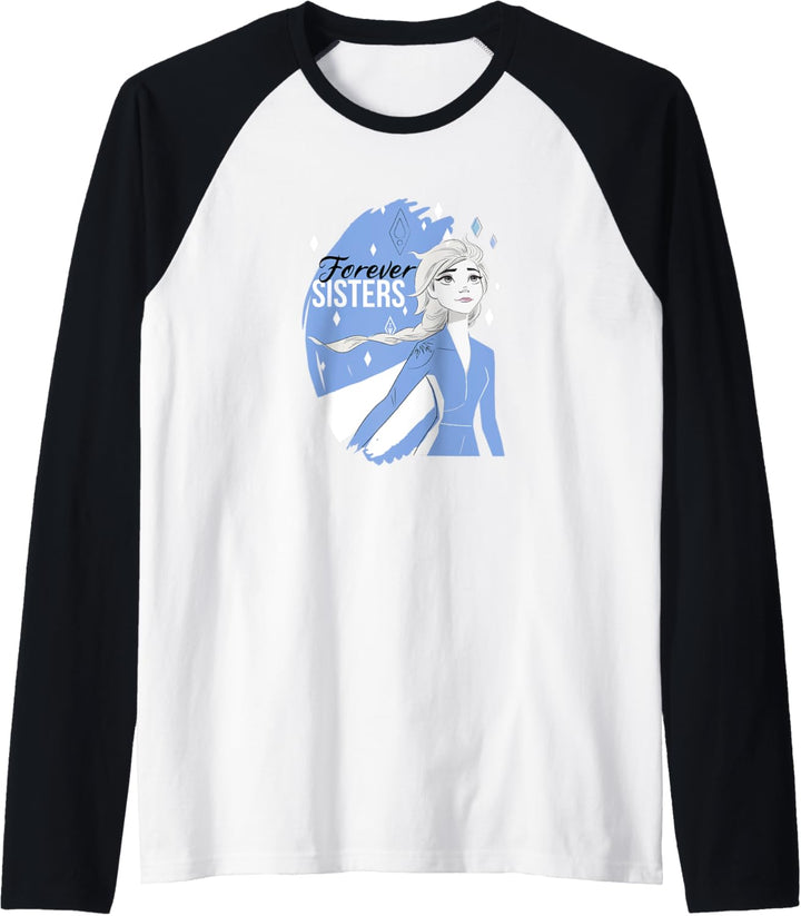 Disney Frozen 2 Elsa Forever Sisters Portrait Raglan
