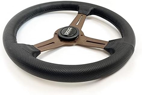 OCC MOTOR SPORT FLACHER BODENLENKRAD AUTO CLASSIC MODELL PERFORATED LEDER BRONZEARME - AUTO FLACHER