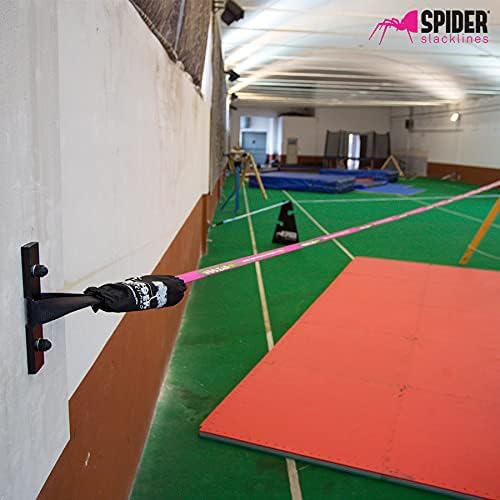 Slackline - Indoor Kit 1.0 - Indoor Kit Platte Wand (1x Einzelplatte + 1x Polschlinge) A) 1 x Einzel