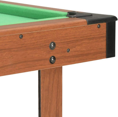 Festnight Billardtisch 4 Fu? mit Billiardqueue Kreide Dreieck Kugelset Bürste Pool Billiard Billard