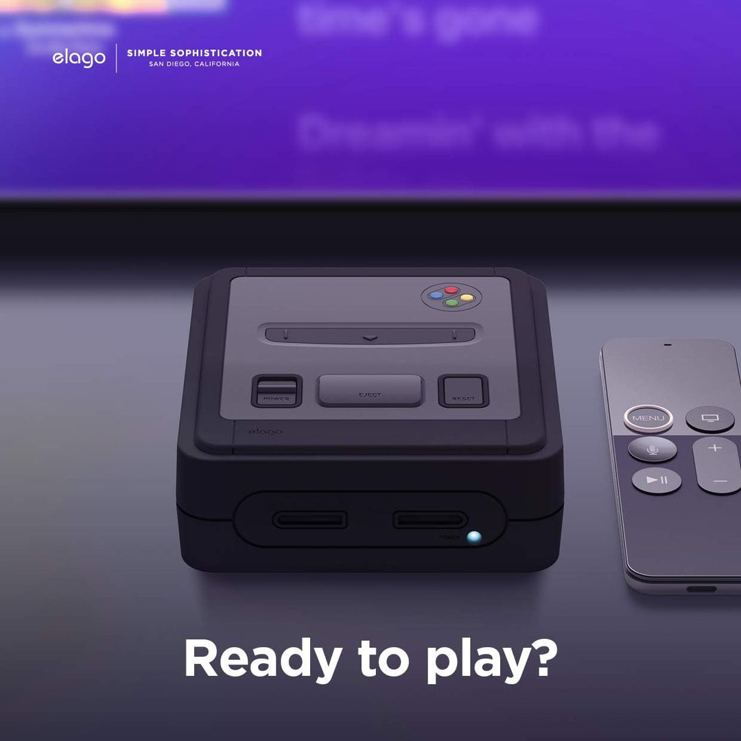 elago T4 Case Hülle Kompatibel mit Apple TV 4K und Kompatibel mit Apple TV HD – Kompatibel mit Allen