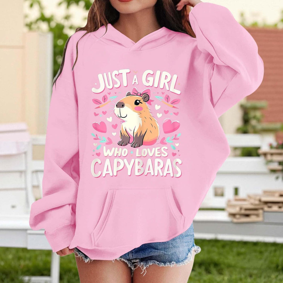 Generisch 2025 Kapuzenpullover und Sweatshirts für Mädchen für Herbst und Winter. Stilvoller Kapuzen