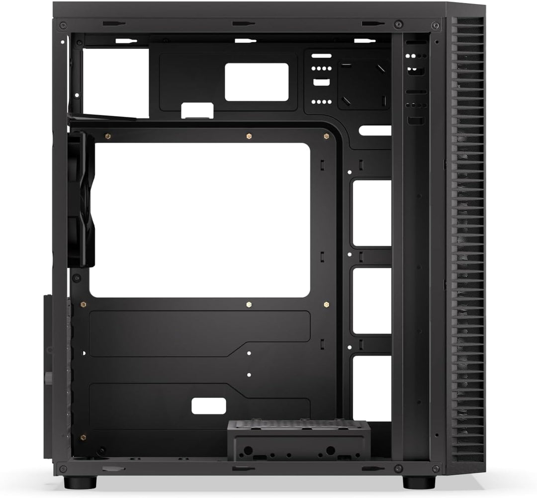 ENDORFY Armis 100 Solid, kleines ATX PC-Gehäuse, 120 mm Lüfter inklusive, bis zu 335 mm GPU, max. 16
