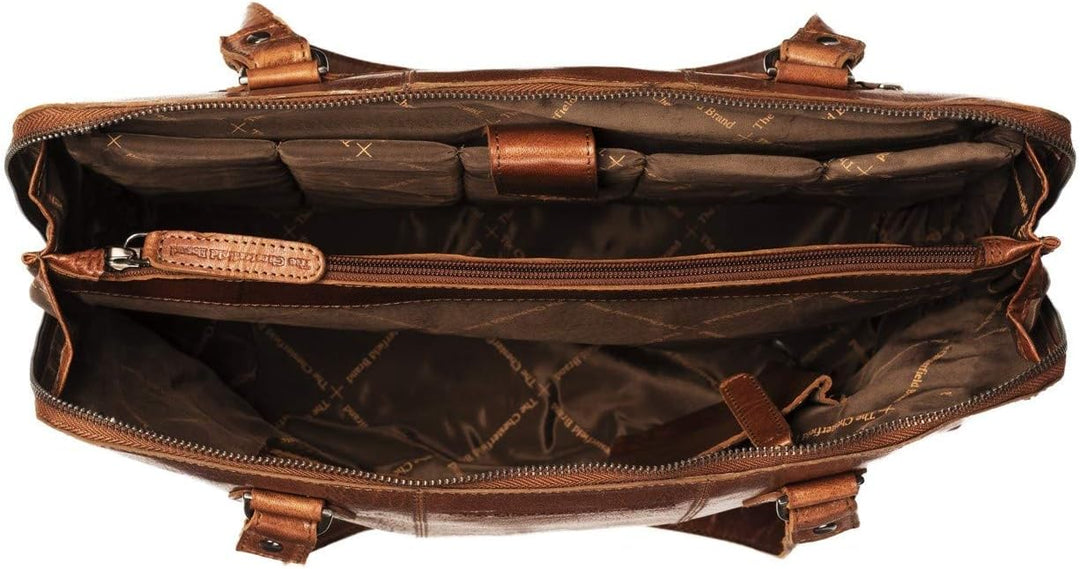 The Chesterfield Brand Resa - Schultertasche 13" 38 cm Cognac, Cognac