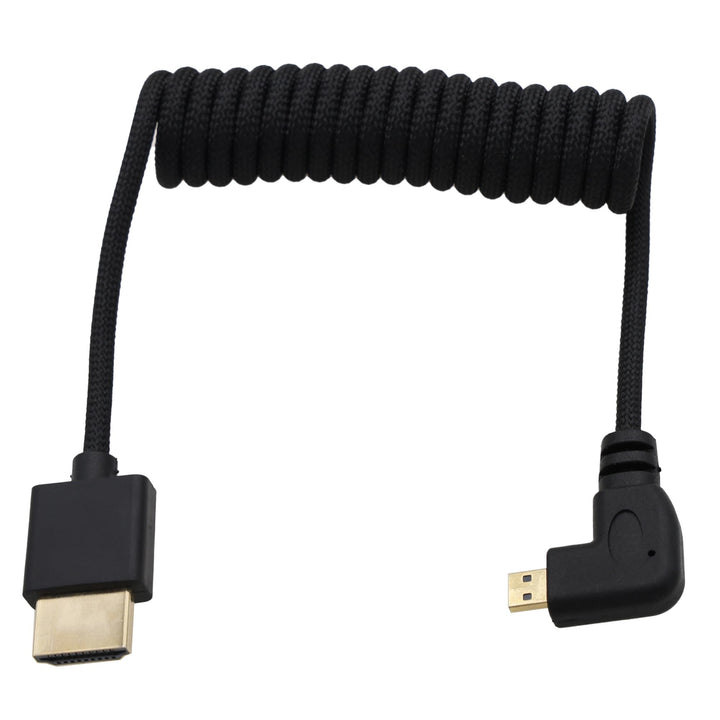 HangTon Flexibles Micro HDMI zu HDMI 4K60 8K Kabel für ATOMOS Ninja V Ultra, Sony ZV-E10 A7C A7R4 A6