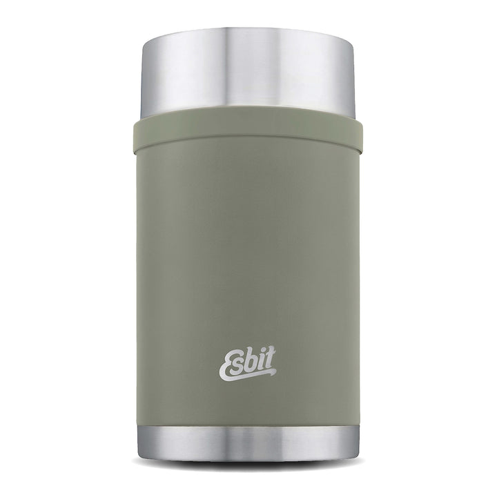 Esbit Thermobehälter Sculptor für Essen - Warmhaltebehälter 1000 ml in Stone Grey - aus Edelstahl fü