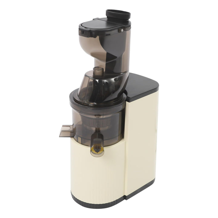 Haushaltsentsafter, Langsamer Entsafter Slow Juicer 500ml(Weiss)