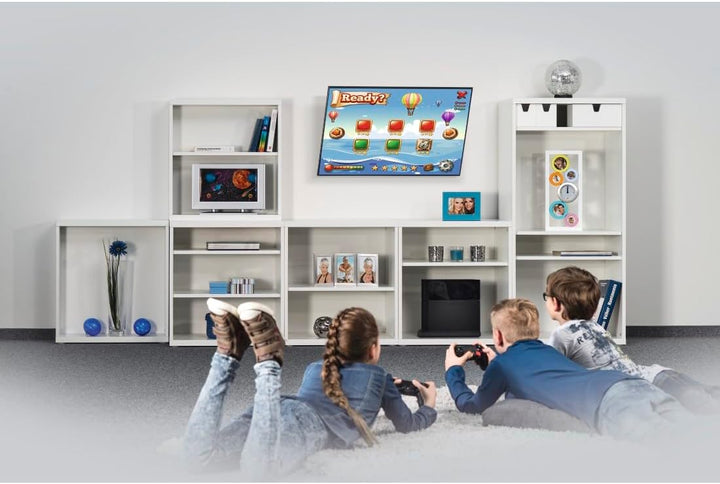 Hama TV Wandhalterung neigbar, Slim (TV Wandhalterung 32-65 Zoll, VESA 100x100 bis VESA 400x400, bis