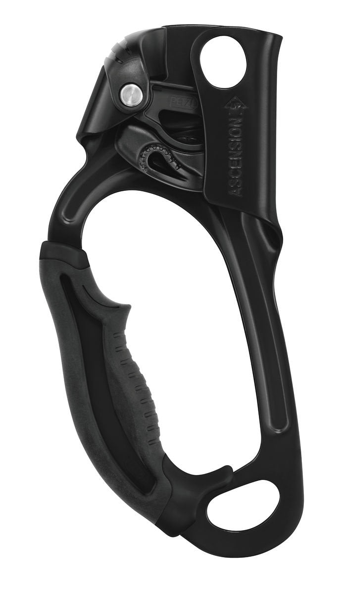 PETZL - Seilklemme Rechts ASCENSION Schwarz, Schwarz