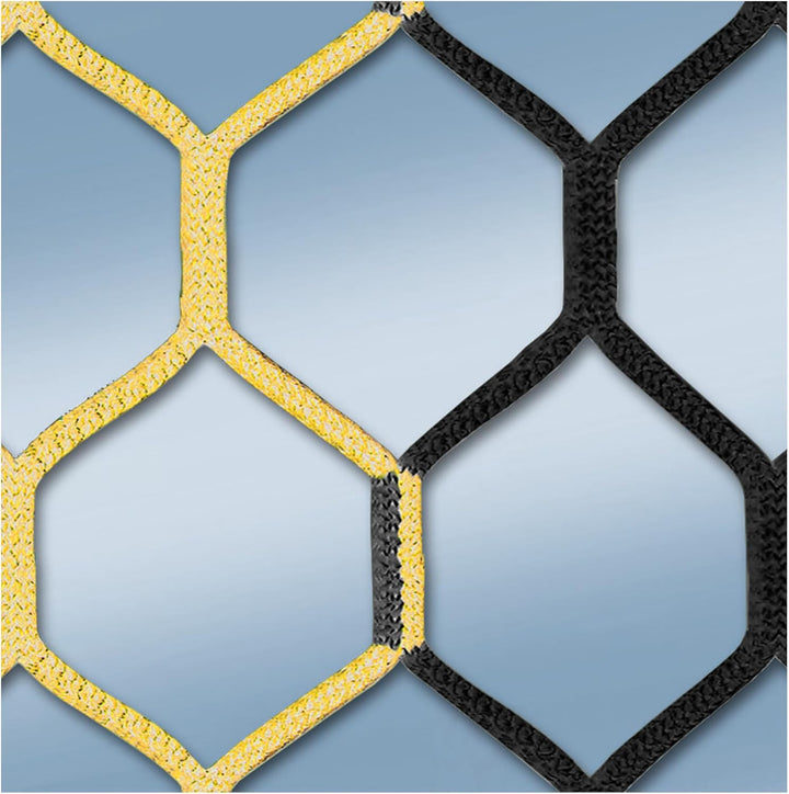 Cawila Tornetze Tornetz Hexa 5,00x2,00m | Tiefe 0,8x1,5m gelbschwarz Einheitsgrösse, gelbschwarz Ein
