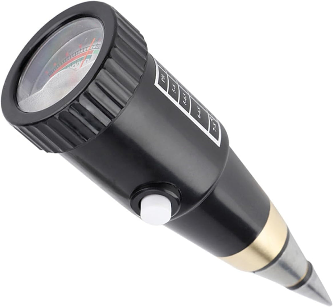 PH Messgerät Boden Bodentester 2 in 1 Boden Feuchtigkeit PH Messgerät mit Licht Sensor für Gartenbau