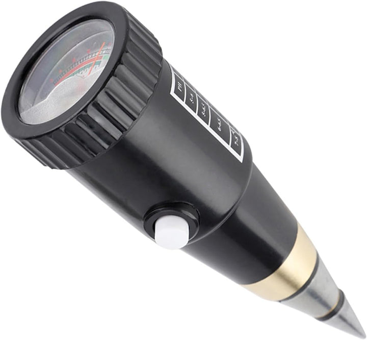 PH Messgerät Boden Bodentester 2 in 1 Boden Feuchtigkeit PH Messgerät mit Licht Sensor für Gartenbau