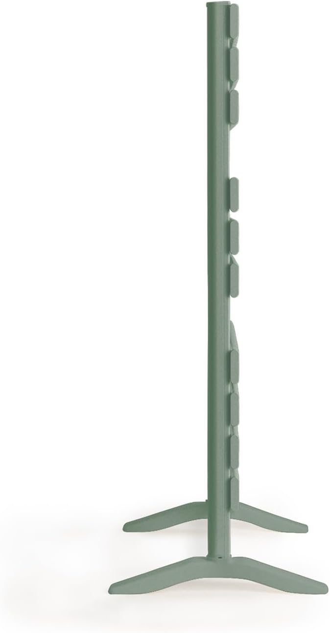 CREATE / WARM Towel 500W / Elektrischer Badheizkörper Salbeigrün mit Standfüssen / 103x55x5cm / Für