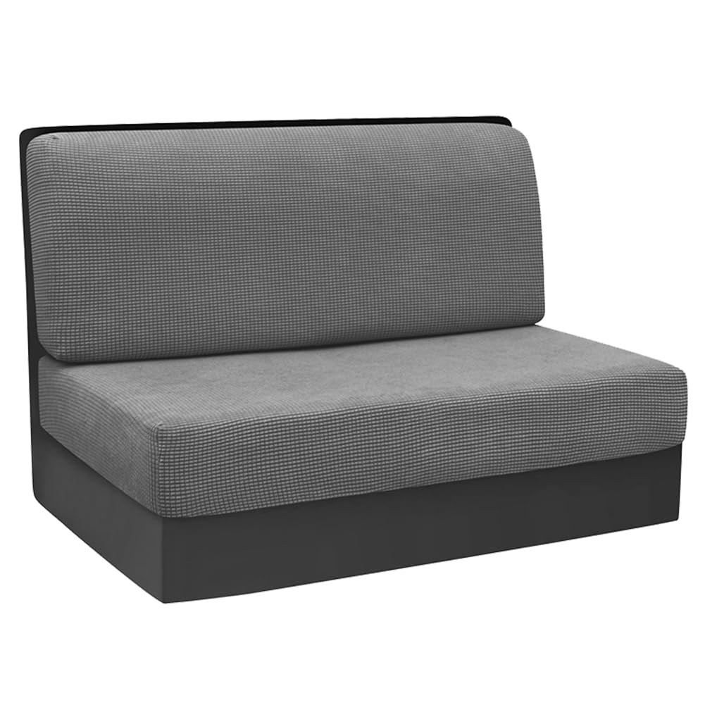 2 Stück Camper Kissenbezüge, 1 Set Spannbezüge Couch, RV-Sitzbezüge, Wohnwagen Polster, Sofa-Sitzkis