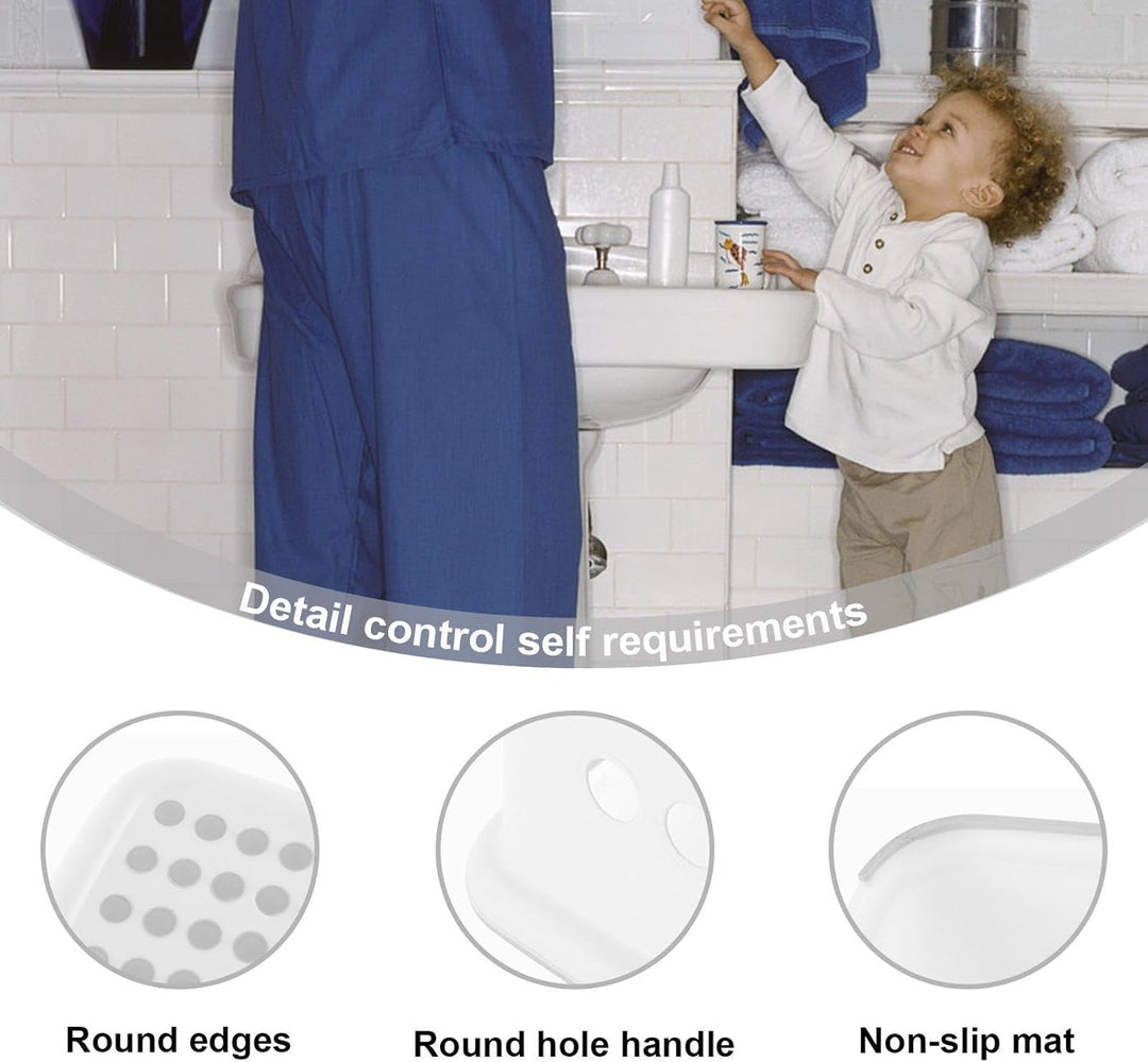 Generisch Toilettenfusshocker Rutschfester 15cm Hoch Tritthocker Kinder Badezimmer-Töpfchen-Tritthoc