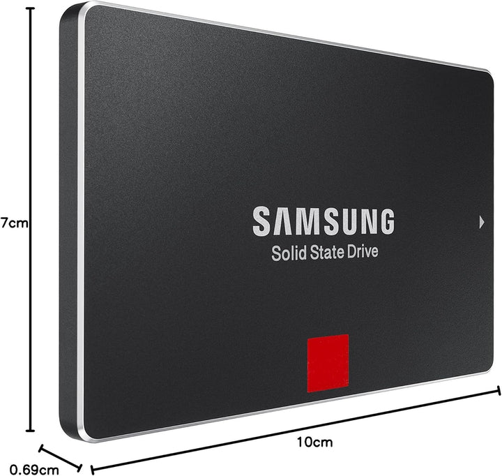 Samsung 850 Pro MZ-7KE2T0BW 2 TB interne SSD (6,3 cm (2,5 Zoll), SATA III) schwarz, 2 TB