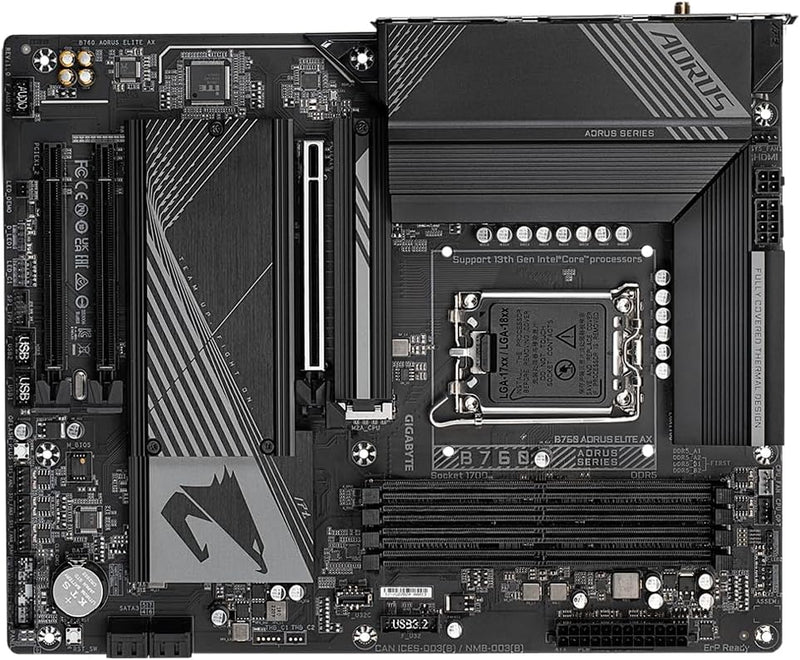 Gigabyte Aorus B760 Aorus Elite AX (Sockel 1700/B760/DDR5/S-ATA 6Gb/s/ATX)
