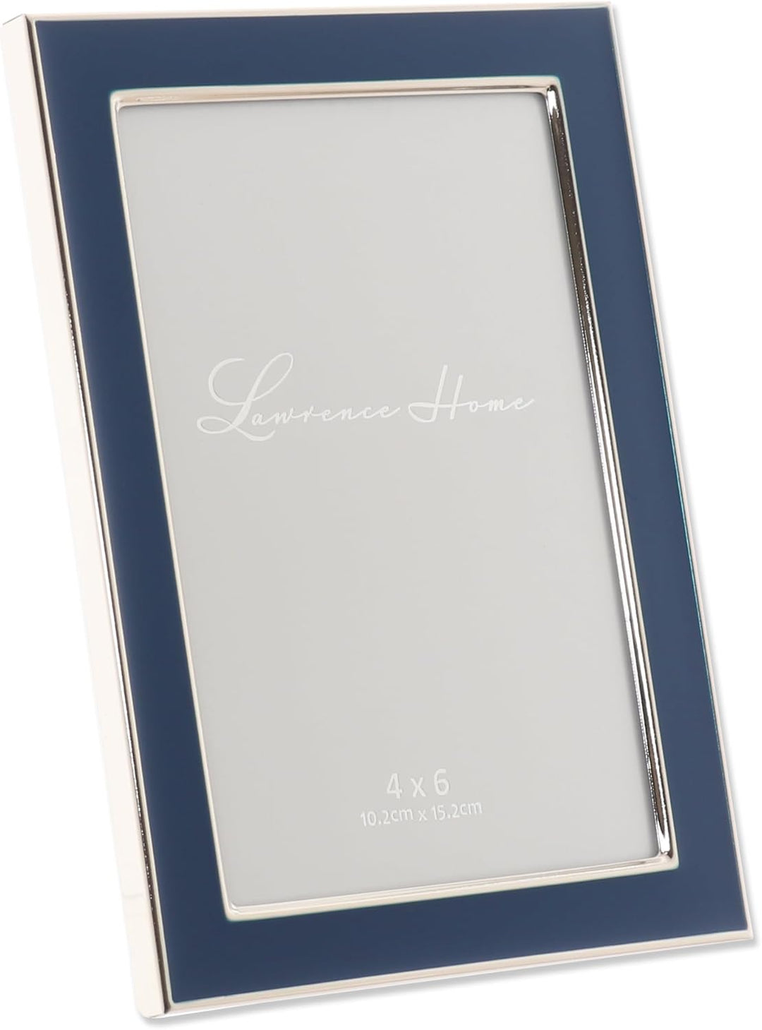 Lawrence Frames Emaille-Bilderrahmen, 10 x 15 cm, Marineblau blau 4x6, blau 4x6