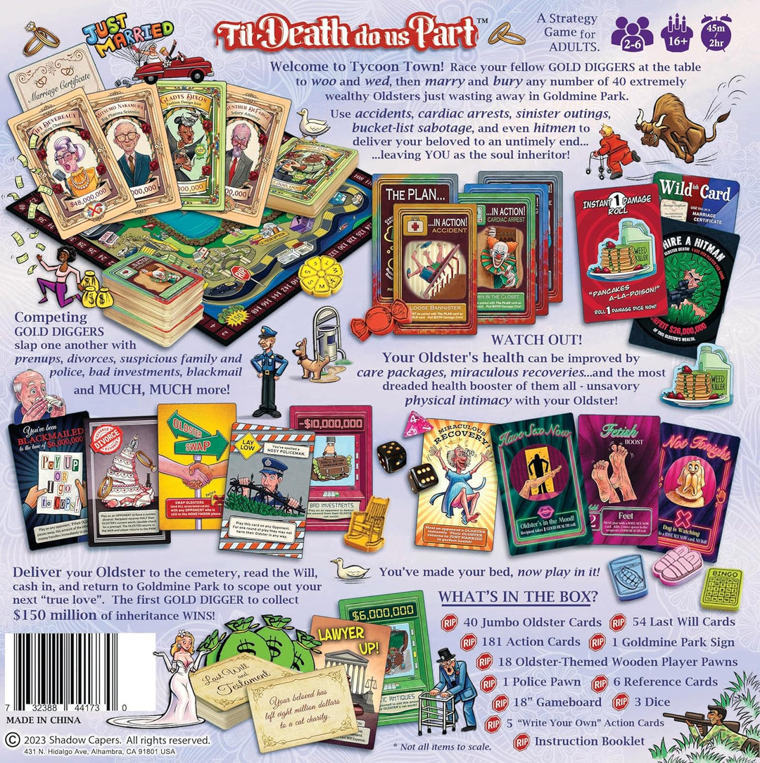 Til Death Do Us Part - The Strategy Game of Marriage and Burying Until You're Filthy Rich!