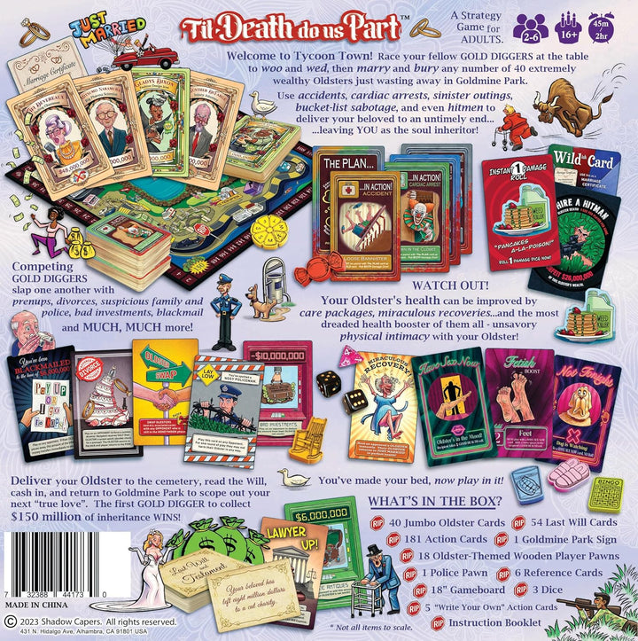 Til Death Do Us Part - The Strategy Game of Marriage and Burying Until You're Filthy Rich!