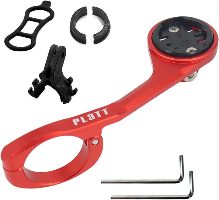 PLATTBK Fahrradcomputer Halterung für Garmin Edge,Fahrradcomputer Halter Lenkerhalterung für Wahoo V