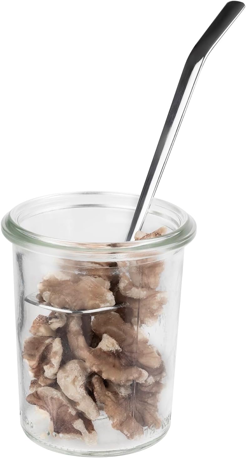 APS 82312 Original 12er Set WECK Gläser 140 ml mit Deckel, Ø 6 cm, H: 7 cm, Mini-Sturzform mit Glasd