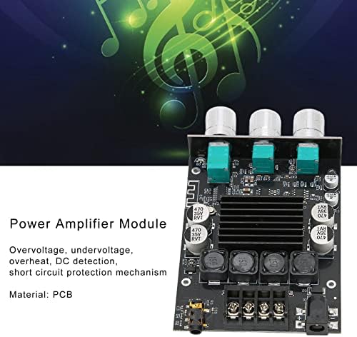 ZK-1002T Bluetooth 5.0 Verstärkerplatine, 2 X 100 W Zweikanal HiFi Subwoofer Audioverstärker, Digita