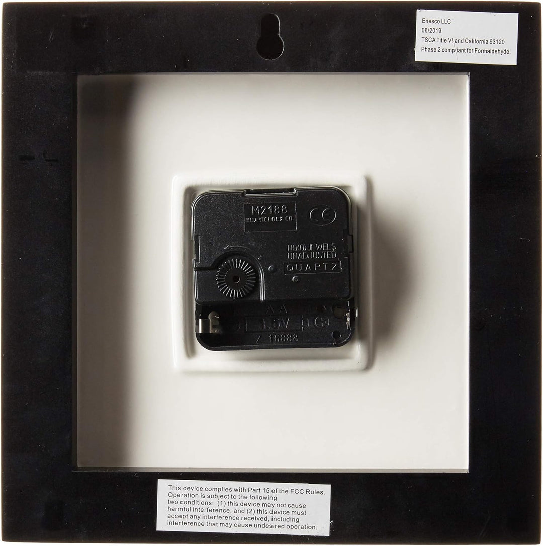 Enesco Our Name is Mud Tischuhr mit Aufschrift Whatever Wanduhr, Wanduhr
