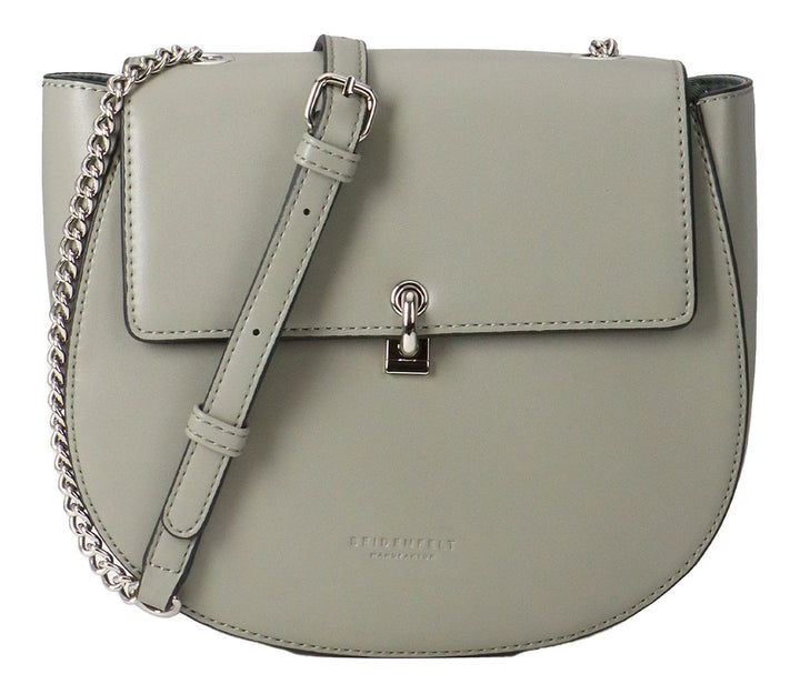 FREDsBRUDER Seidenfelt Kisa Saddle - Umhängetasche 23 cm Light Khaki, Light Khaki