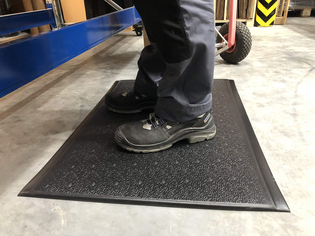 SOFT STEP Comfort | 2-lagige Anti-Ermüdungsmatte | Komfort-Arbeitsplatzmatte | gehärtete Oberfläche