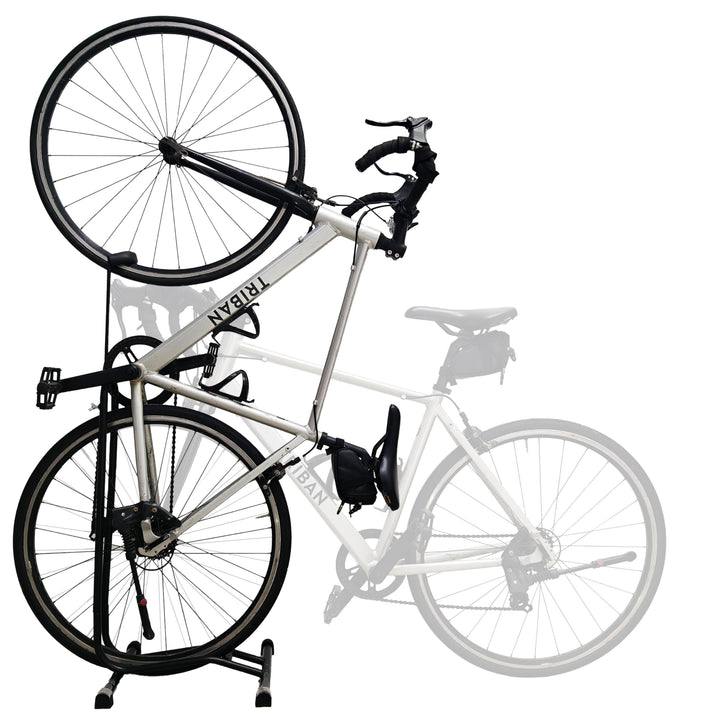 Fahrradständer, vertikales und horizontales Fahrrad-Aufbewahrungsgestell, für Radgrössen bis zu 29 Z