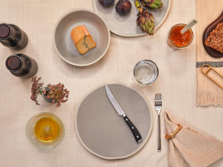 WÜSTHOF Classic Ikon Steakmessersatz mit 4 Messern, Classic Ikon