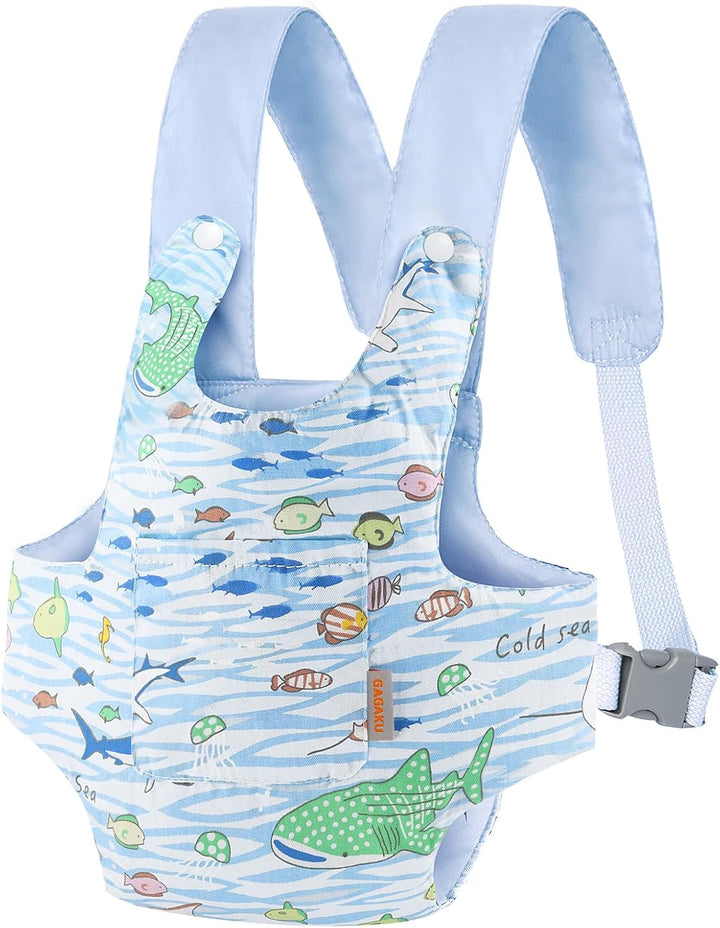 GAGAKU Puppentrage für Kinder, Puppenzubehör Babytrage für Puppen, Spielzeug Bauchtrage mit verstell