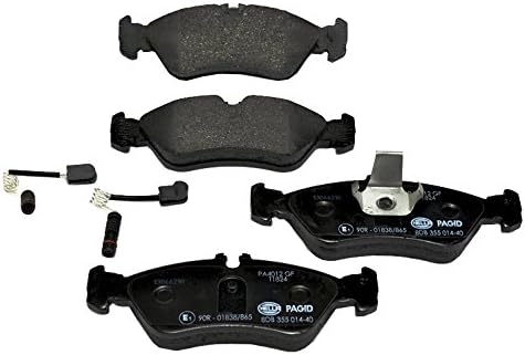 HELLA PAGID 8DB 355 014-401 Bremsbelagsatz - T1824 - Dicke/Stärke: 18.8mm - Bremssystem: Teves - ink