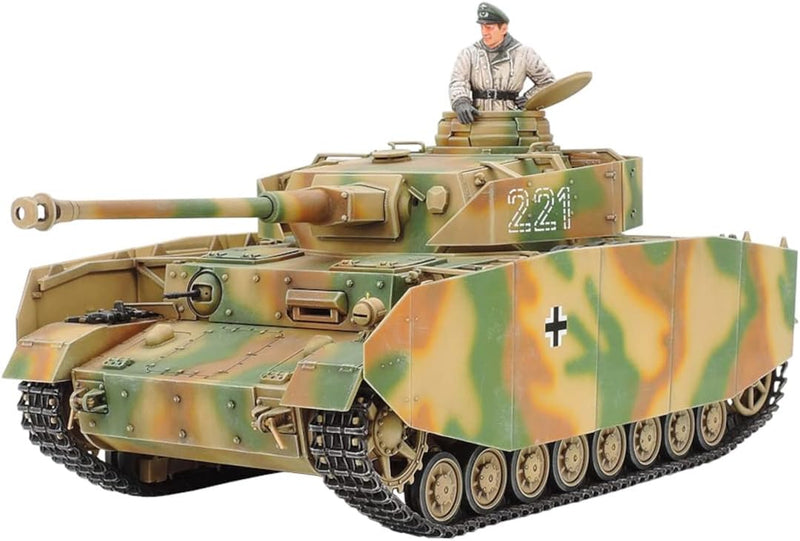 TAMIYA 300035209 300035209-1:35 WWII Sonderkraftfahrzeug 161/1 Panzer IV H FR (1),originalgetreue Na