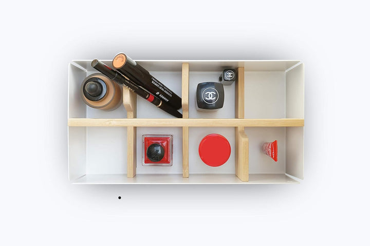 Peppermint Products Toolbox Weiss Schreibtisch-Organizer Toolbox-w