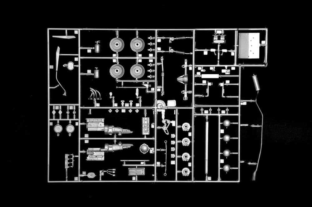 Italeri 3664S - 1:24 Ford Escort Zakspeed Gr.2 D&W Bausatz, Standmodellbau, Basteln, Hobby, Kleben,