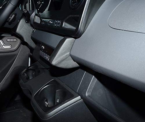 KUDA 3335 Halterung Kunstleder schwarz für Mercedes Sprinter ab Bj. 2018, 3335