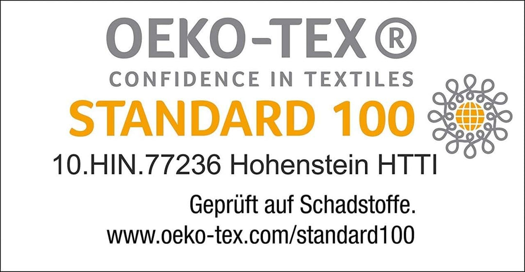 ETÉREA Seersucker Bettwäsche 155x220cm + 80x80cm - 100% Baumwolle - Bettbezug Kariert natürlich weic