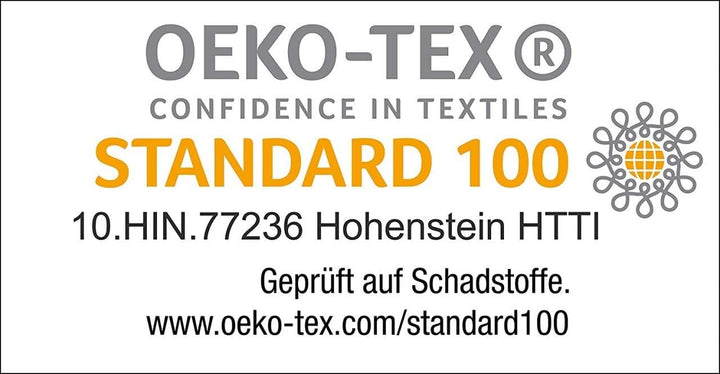 ETÉREA Seersucker Bettwäsche 155x220cm + 80x80cm - 100% Baumwolle - Bettbezug Kariert natürlich weic