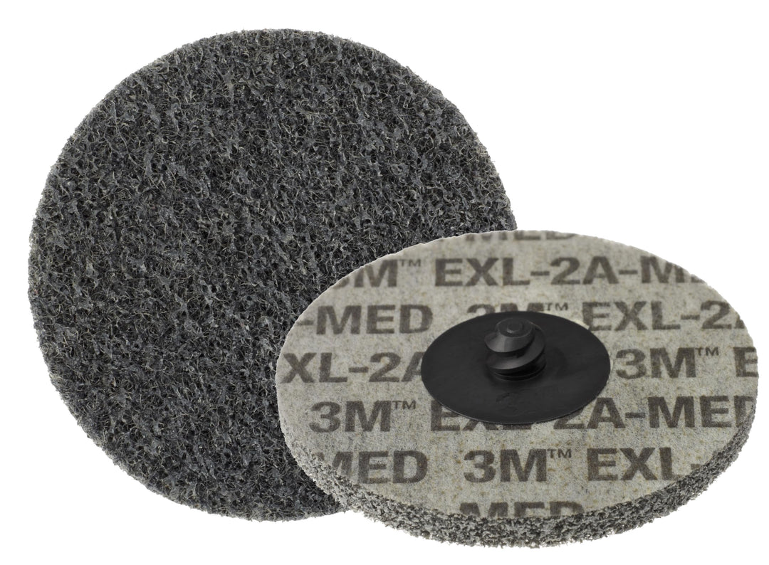 Scotch-Brite Roloc EXL Verpresste Kompaktscheibe XL-UR, 76 mm x 6 mm, 2A MED 10 76 mm, 2A Mittel, 10