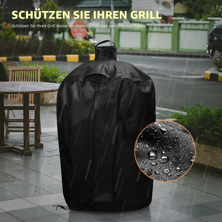wasserdichte Abdeckung für grosses grünes Ei, Keramik-Grillabdeckung Outdoor-Grillabdeckung, wetterb
