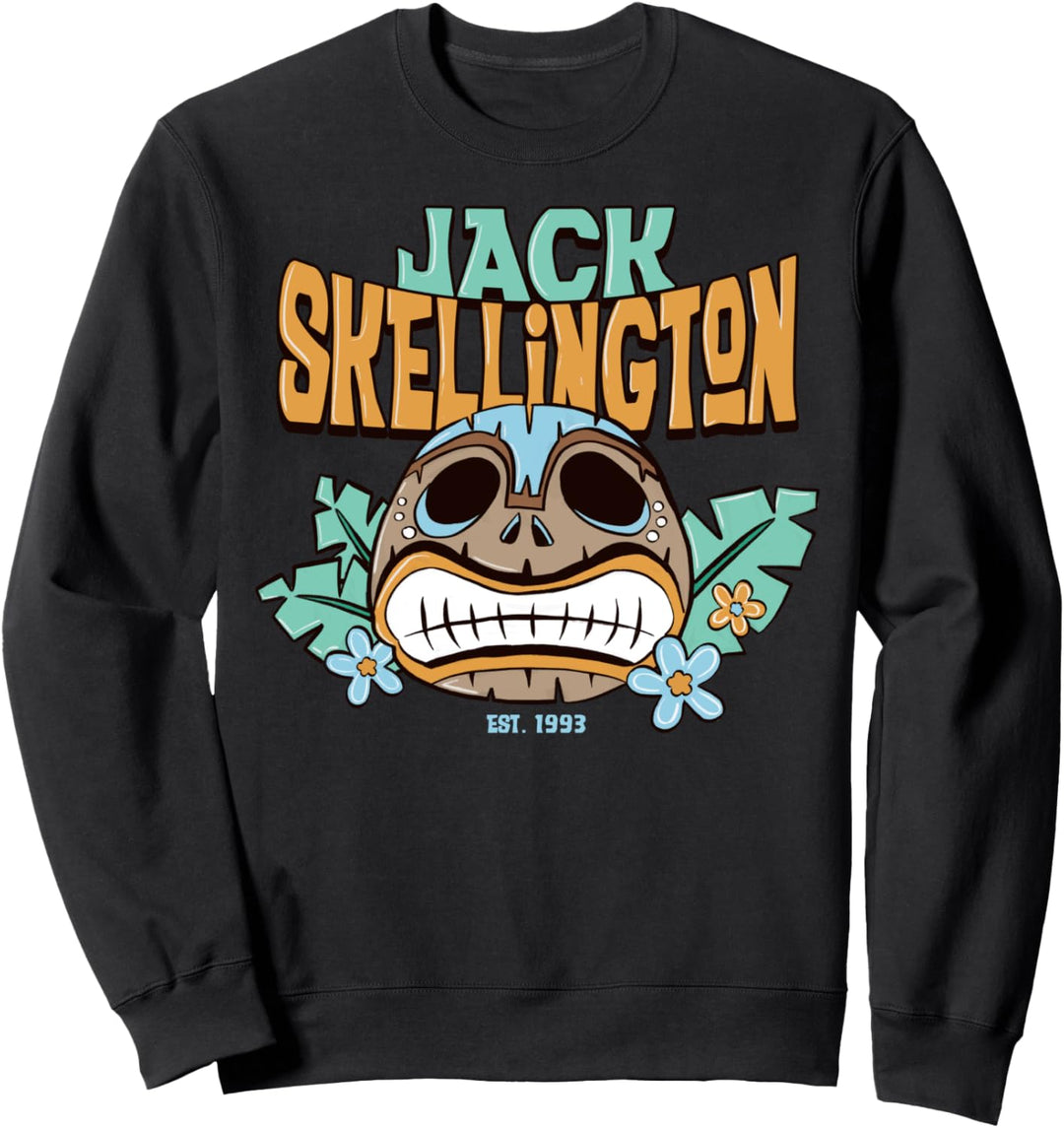 Nightmare Before Christmas Jack Skelington Tiki Jack Face Sweatshirt