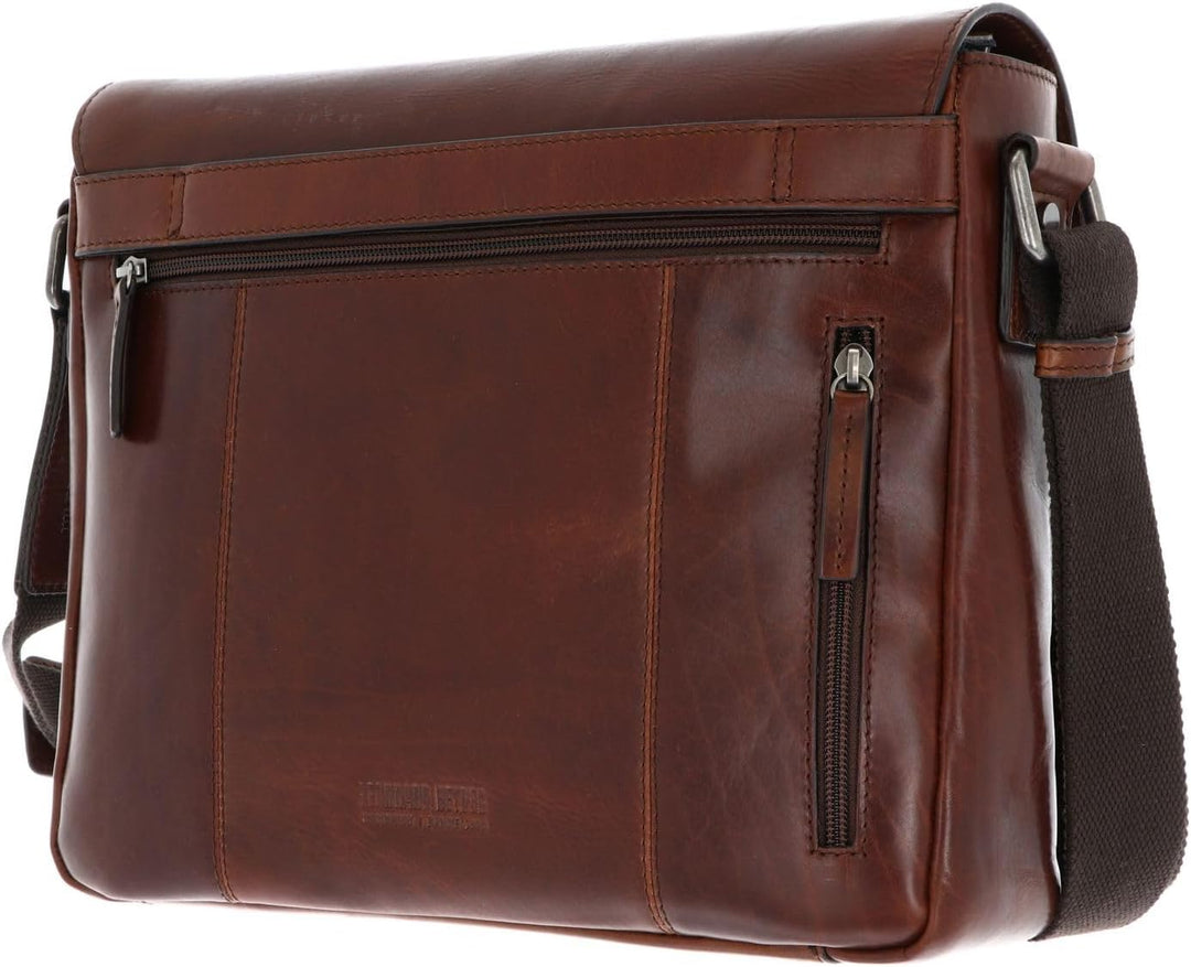 Leonhard Heyden Roma Umhängetasche 32 cm Braun, Braun