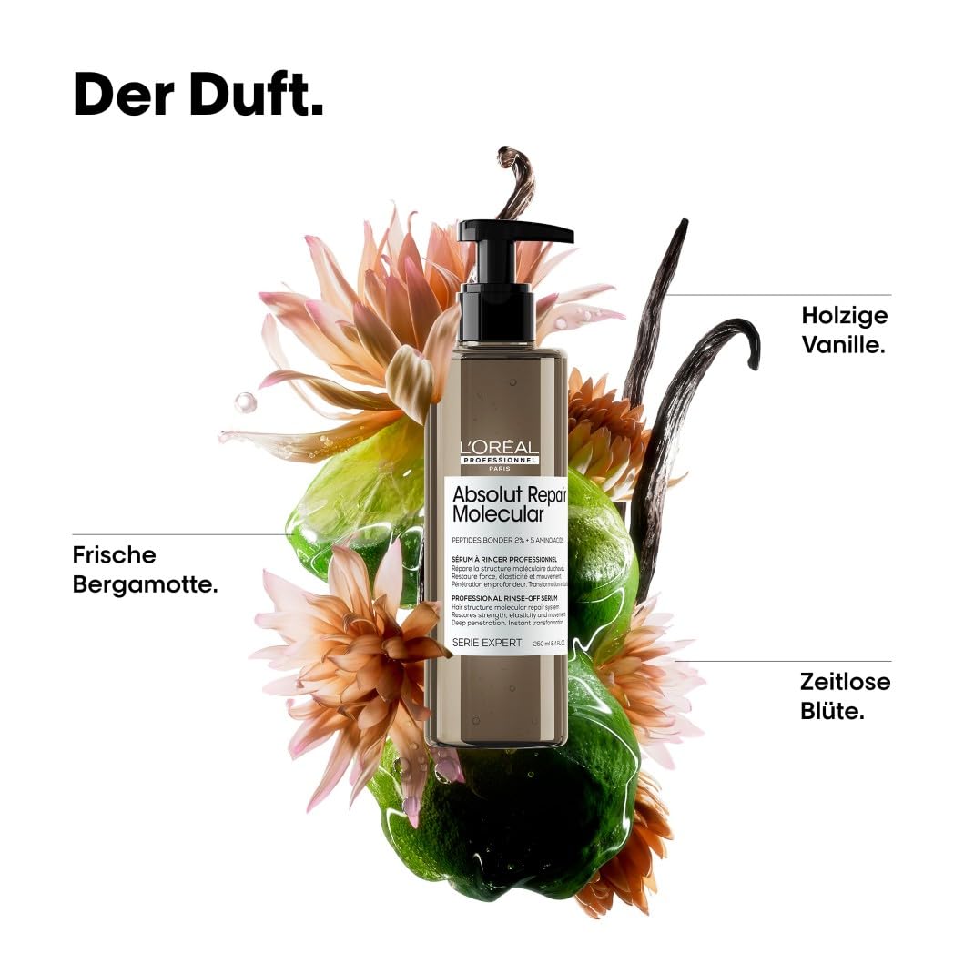 L'Oréal Professionnel Rinse-Off Serum für strukturgeschädigtes Haar, Zur molekularen Tiefenreparatur