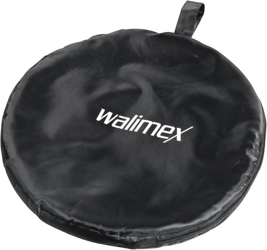 Walimex Pro 5-in-1 Faltreflektor-Set (102 x 168 cm) wavy gold/silber/weiss/schwarz/transparent (inkl