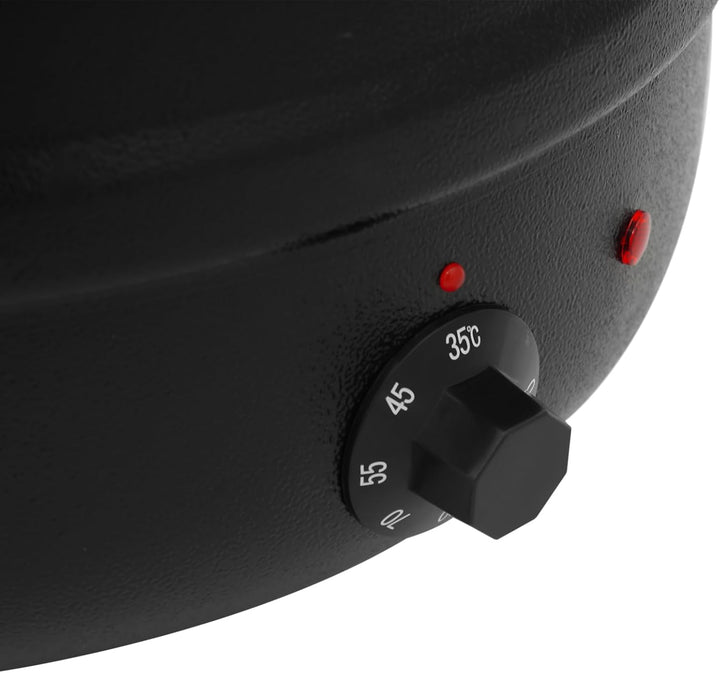 Elektrischer Suppentopf 13L Edelstahl mit Abnehmbarem Endobiliar Warmhaltefunktion Kontrollierbare T